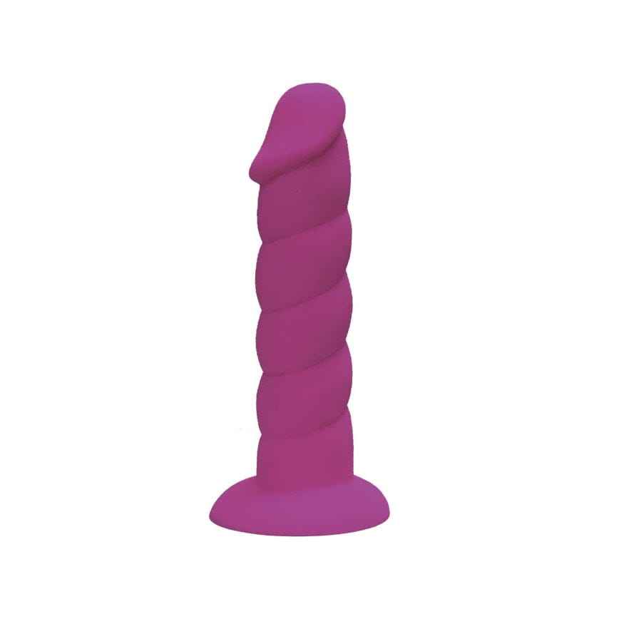 Rock Candy Toys® Sugar Daddy® 9.5&quot; Silicone Dildo Purple - Rolik®
