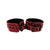Rouge Garments® Leather Wrist Cuffs Burgundy - Rolik®