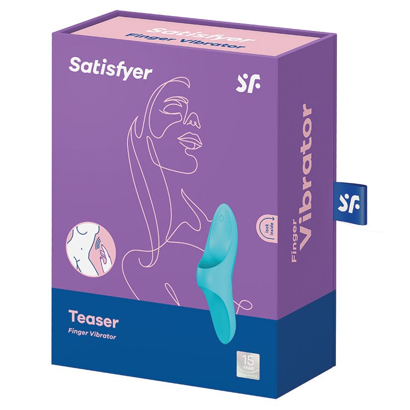 Satisfyer Teaser Finger Vibe Light Blue - Rolik®