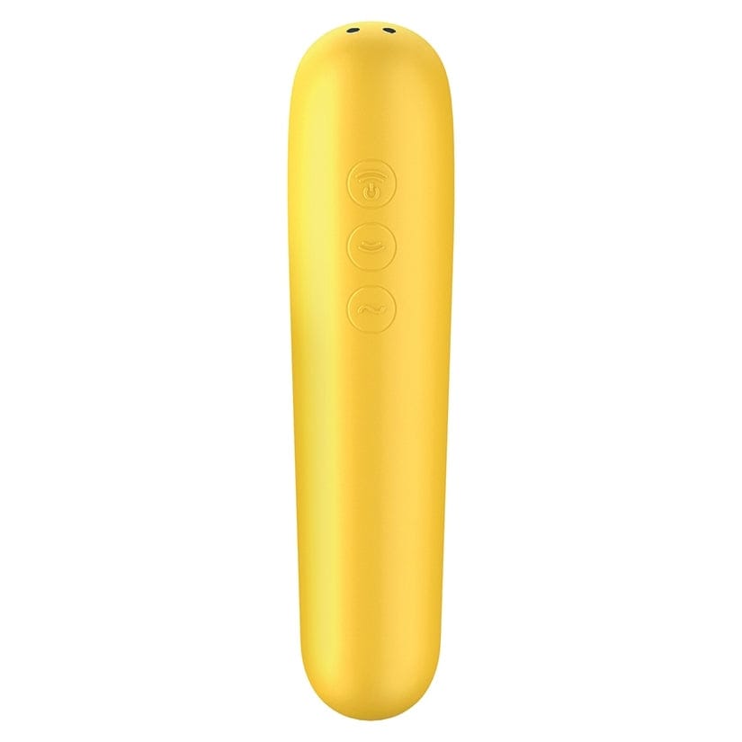 Satisfyer Dual Love Air Pulse Smart Vibe Yellow - Rolik®