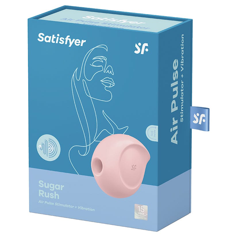 Satisfyer Sugar Rush Air Pulse Stimulator & Vibe Pink - Rolik®