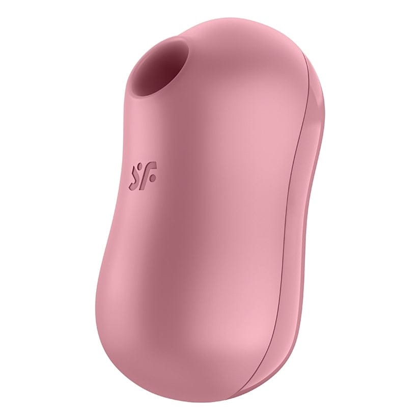 Satisfyer Cotton Candy Air Pulse Stimulator &amp; Vibe Light Red - Rolik®