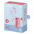 Satisfyer Cotton Candy Air Pulse Stimulator & Vibe Light Red - Rolik®