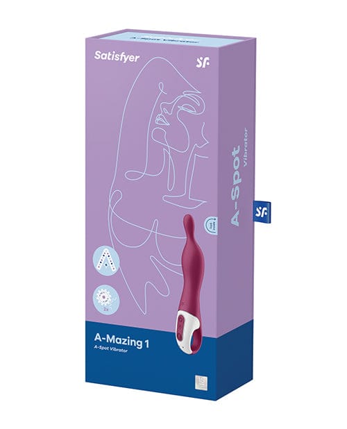 Satisfyer A-Mazing 1 A-Spot Vibe Berry Red - Rolik®