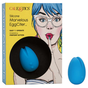 CalExotics® Mini Marvels Silicone Marvelous Eggciter Vibe - Rolik®