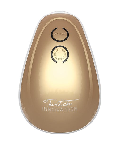 Twitch Hands-Free Suction + Vibration Toy Gold - Rolik®