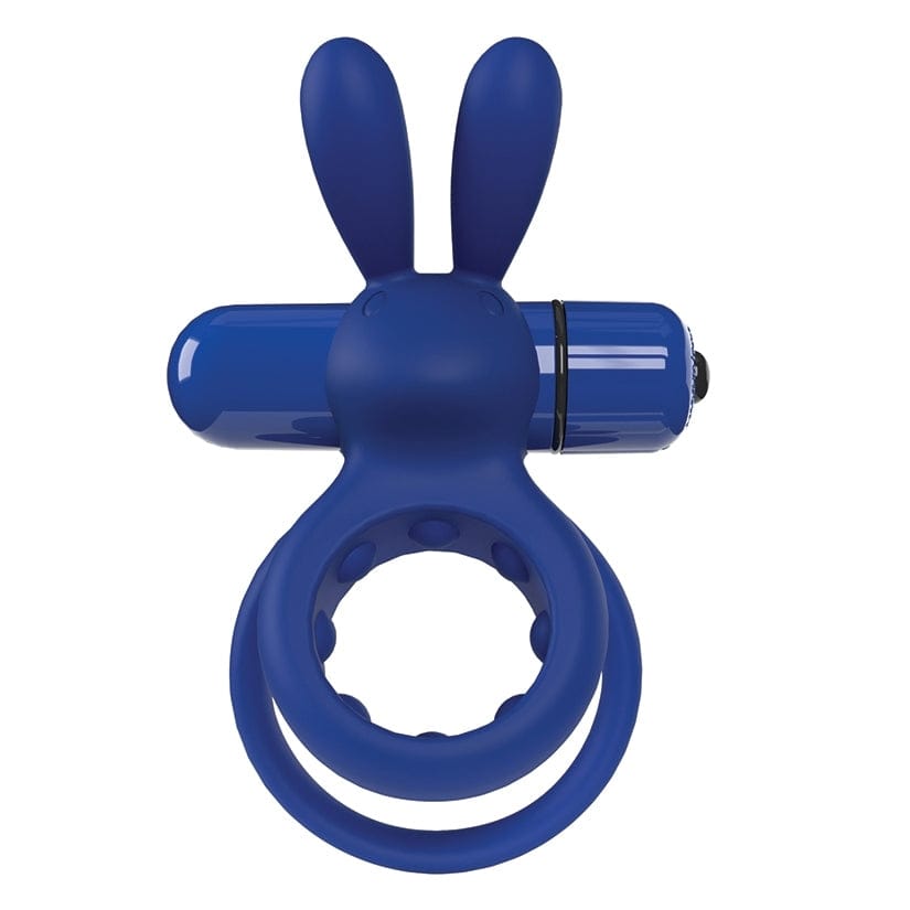 Screaming O® Ohare 4T Wearable Rabbit C-Ring Vibe Navy - Rolik®