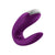 Satisfyer Double Fun Partner Remote Smart Vibe Purple - Rolik®