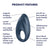 Satisfyer Powerful One Ring Smart Vibrating C-Ring - Rolik®