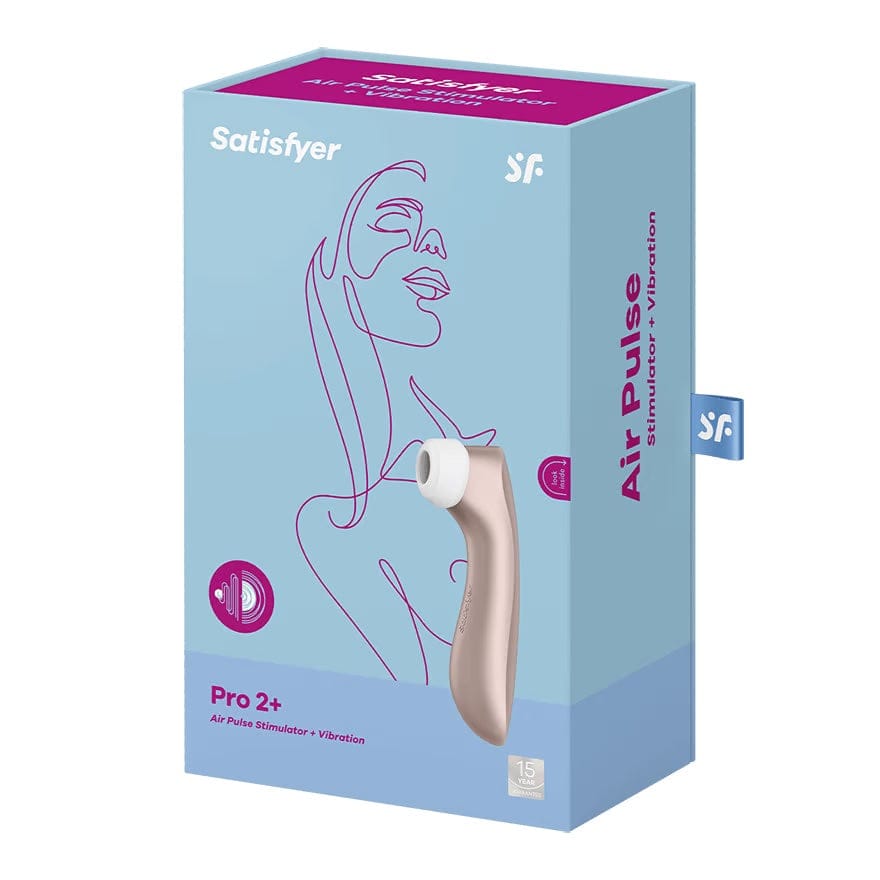 Satisfyer Pro 2+ Air Pulse Stimulator & Vibe - Rolik®
