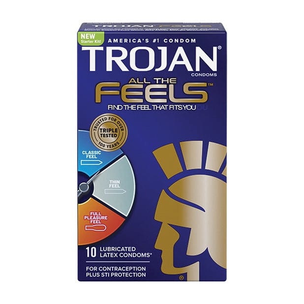 Trojan® All the Feels Condom Variety 10-Pack - Rolik®