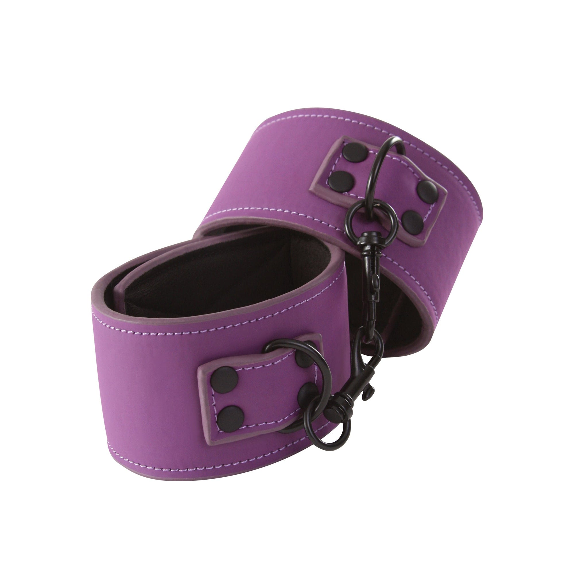 NS Novelties Lust Bondage Wrist Cuffs Purple - Rolik®