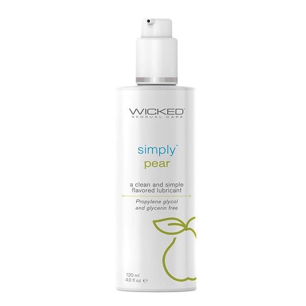 Wicked® Sensual Care Simply Flavored Water-Based Lube Pear - Rolik®