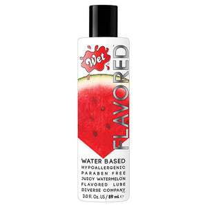 Wet® Flavored Water-Based Lube Watermelon - Rolik®