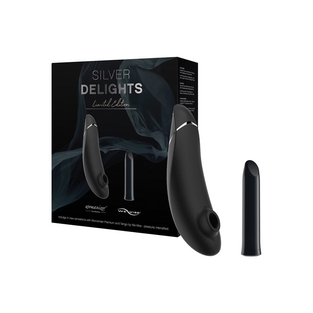 Silver Delights Womanizer Premium + We-Vibe Tango Limited Edition Set - Rolik®