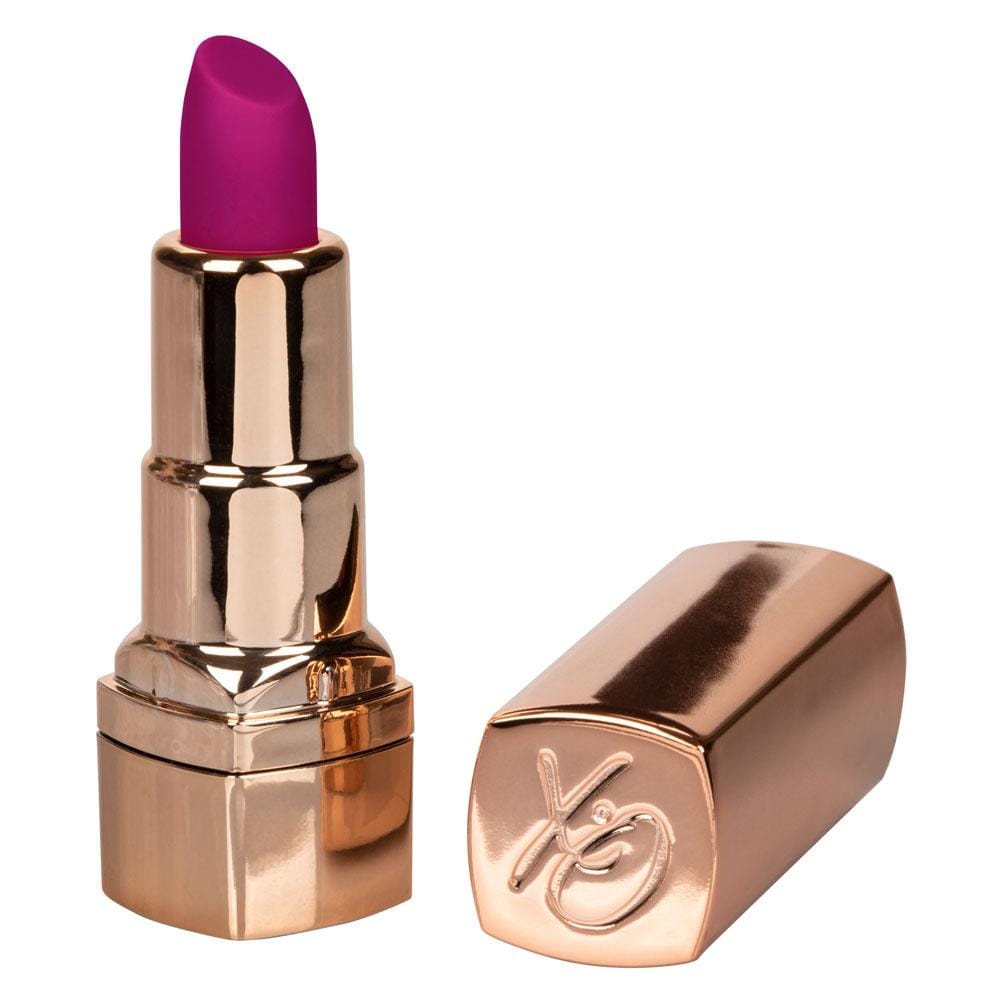 CalExotics® Hide and Play Rechargeable Lipstick Vibe Purple - Rolik®