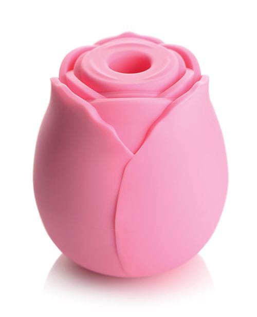 XR Brands® Inmi Bloomgasm Wild Rose 10x Suction Clit Stim Pink - Rolik®