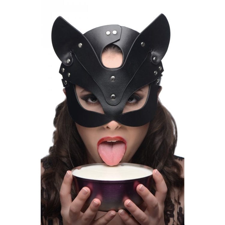 XR Brands® Master Series® Naughty Kitty Cat Mask - Rolik®