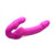 XR Brands® Strap U Evoke Rechargeable Vibrating Silicone Strapless Strap On Pink - Rolik®