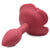XR Brands® Master Series Booty Bloom Silicone Rose Anal Plug Small - Rolik®