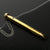 XR Brands® Charmed™ 7X Vibrating Necklace Vibe Gold - Rolik®
