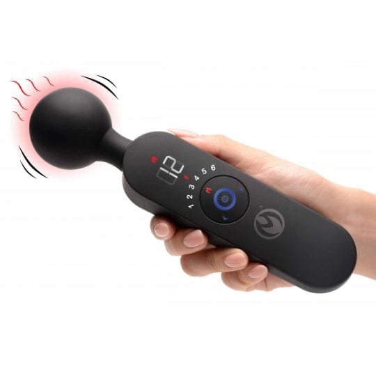XR Brands® Master Series 72X Silicone Heating Wand Massager - Rolik®