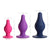 XR Brands® Squeeze-It™ Squeezable Tapered Anal Plugs - Rolik®