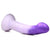 XR Brands® Strap U® G-Swirl G-Spot Silicone Dildo Purple - Rolik®