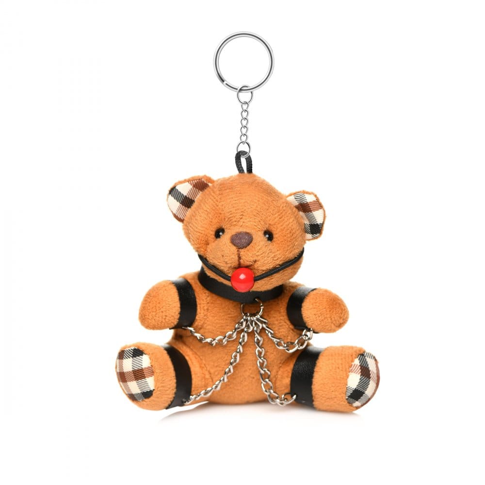 RoadRageTags Teddy Bear Keychain
