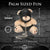 XR Brands® Master Series® Hooded Teddy Bear Keychain - Rolik®