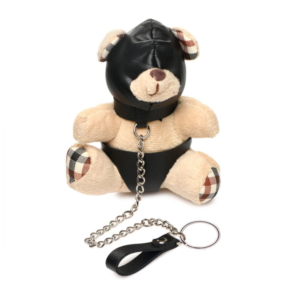 XR Brands® Master Series® Hooded Teddy Bear Keychain - Rolik®