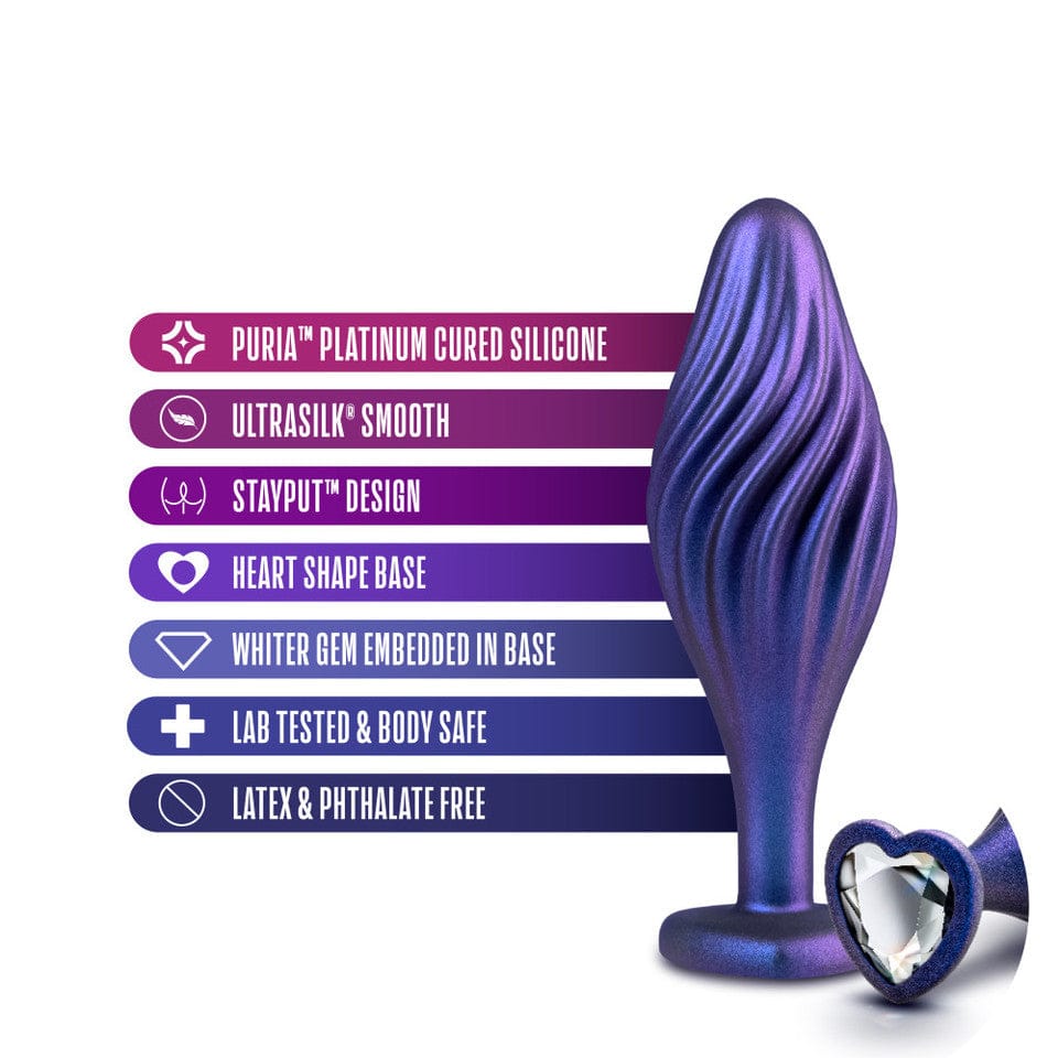 Anal Adventures Matrix Swirling Bling Plug - Rolik®