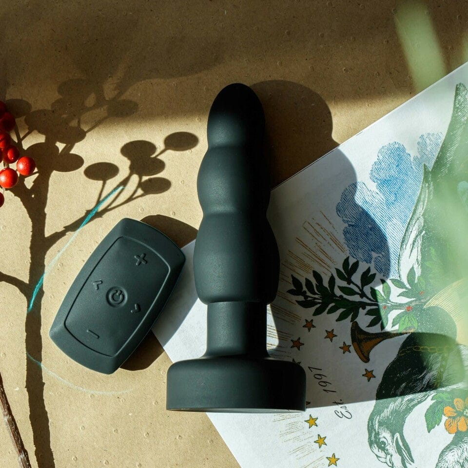 Anal Adventures Platinum Remote Propel Plug - Rolik®