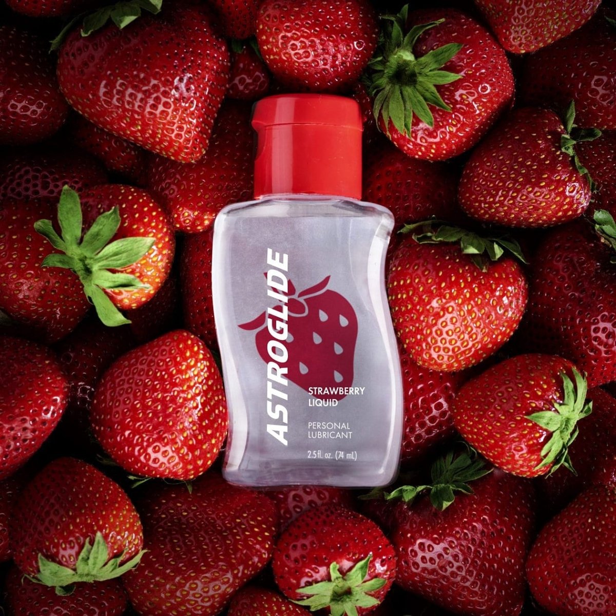 Astroglide® Sensual Strawberry Liquid Water - Based Lubricant - Rolik®