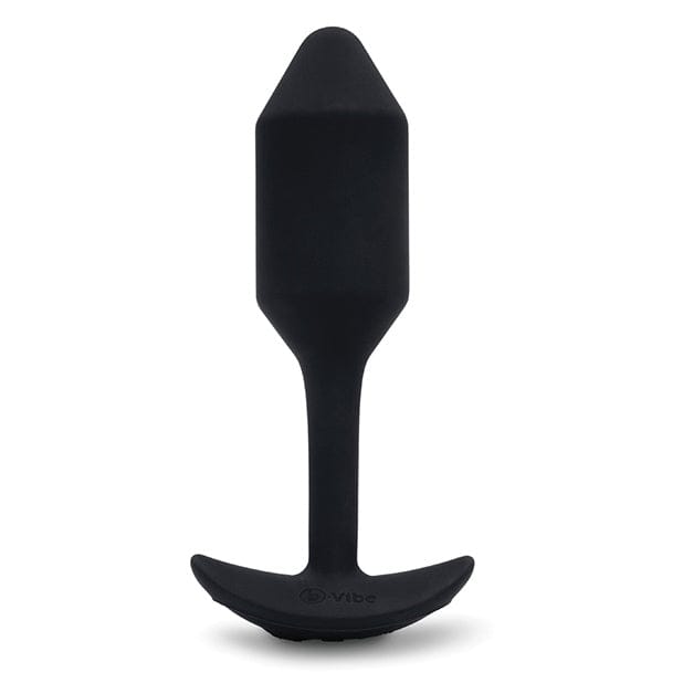 b-Vibe™ Vibrating Snug Plug 2 (Medium) Black - Rolik®