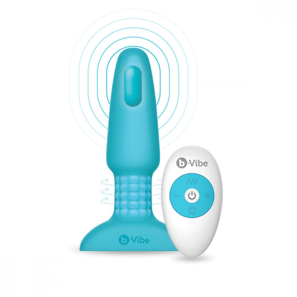 B - Vibe™ Rimming Plug 2 With Remote - Rolik®