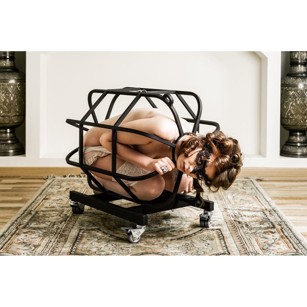 BDSM Architecture Barrel Cage with Wheels - Rolik®