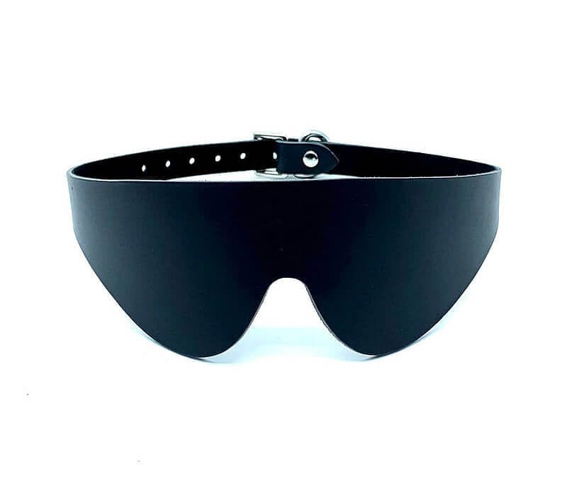 Lulexy Mona Leather Blindfold Black - Rolik®