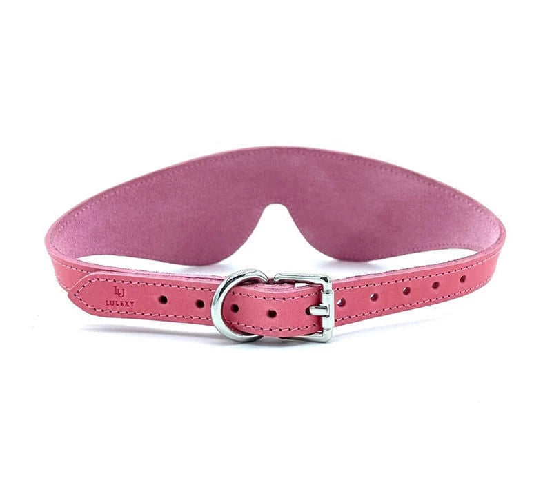 Lulexy Tango Leather Blindfold Pink - Rolik®