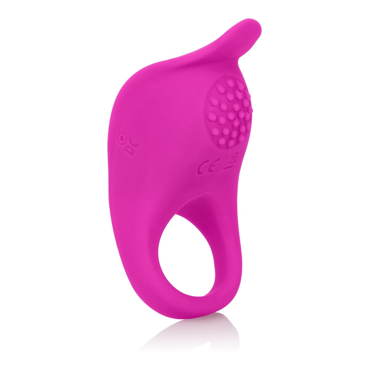 CalExotics® Silicone Teasing Enhancer Vibrating C - Ring - Rolik®