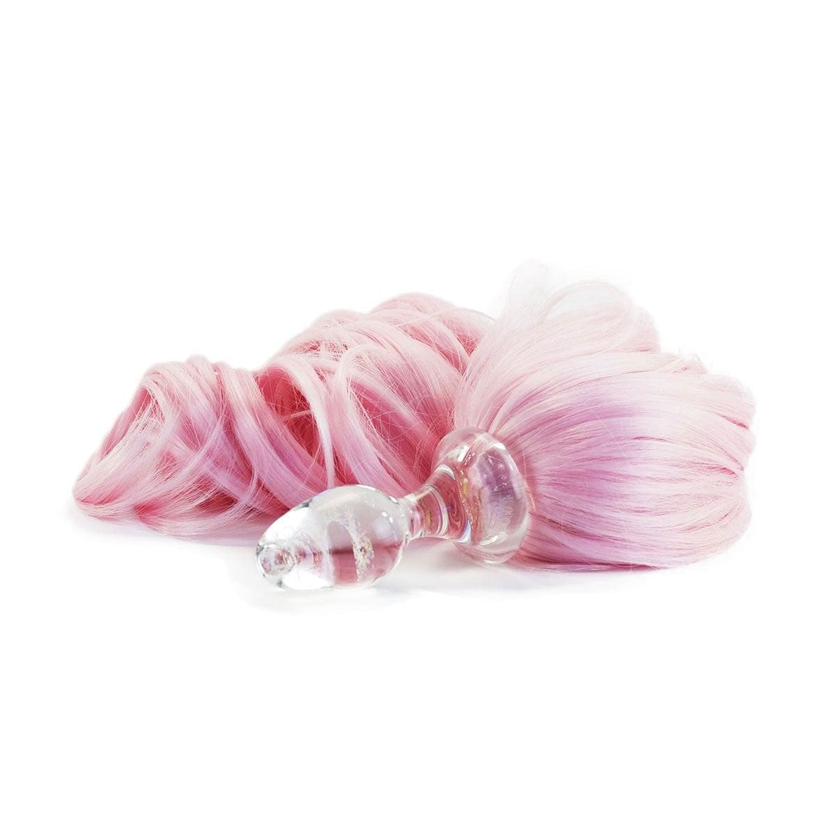 Crystal Delights Glass Lil' Pony Tail Butt Plug - Rolik®