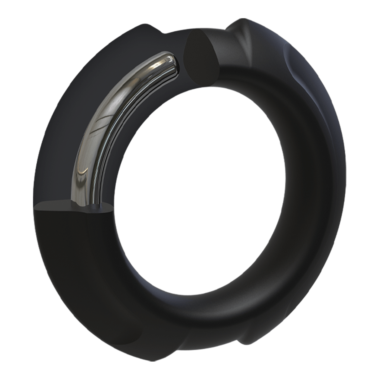 Doc Johnson® OptiMALE™ FlexiSteel Silicone with Metal Core C - Ring - Rolik®