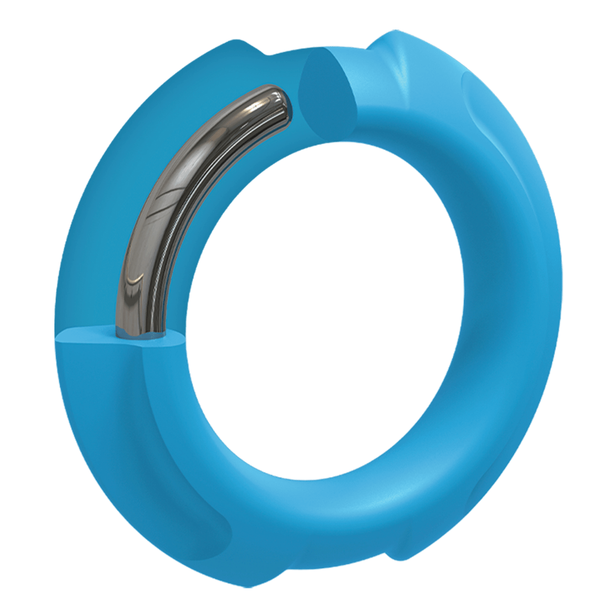 Doc Johnson® OptiMALE™ FlexiSteel Silicone with Metal Core C - Ring - Rolik®