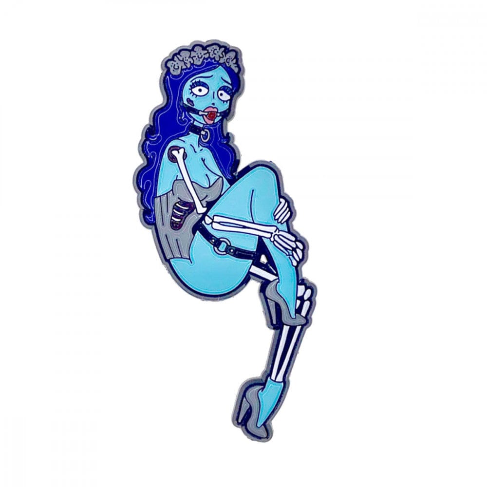 Geeky and Kinky Bride Skeleton Enamel Pin - Rolik®