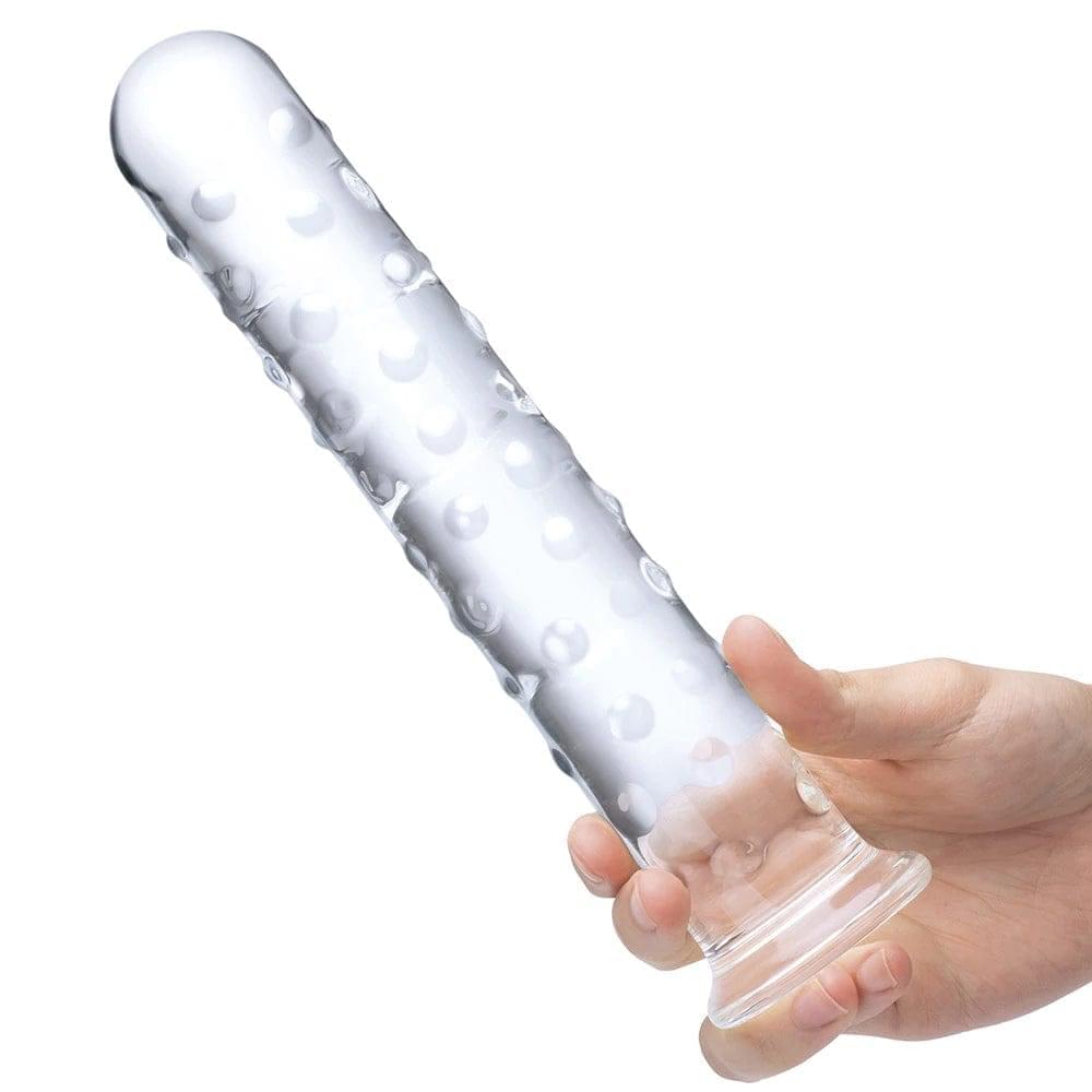 gläs 10" Extra Large Glass Dildo - Rolik®