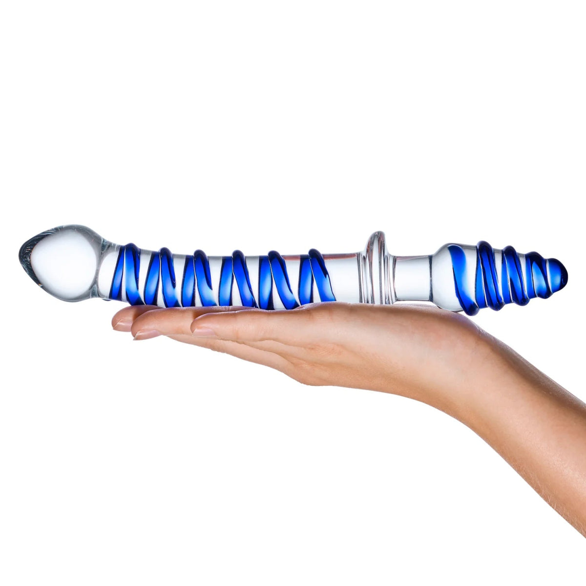 gläs 10" Mr. Swirly Double Ended Glass Dildo & Butt Plug - Rolik®