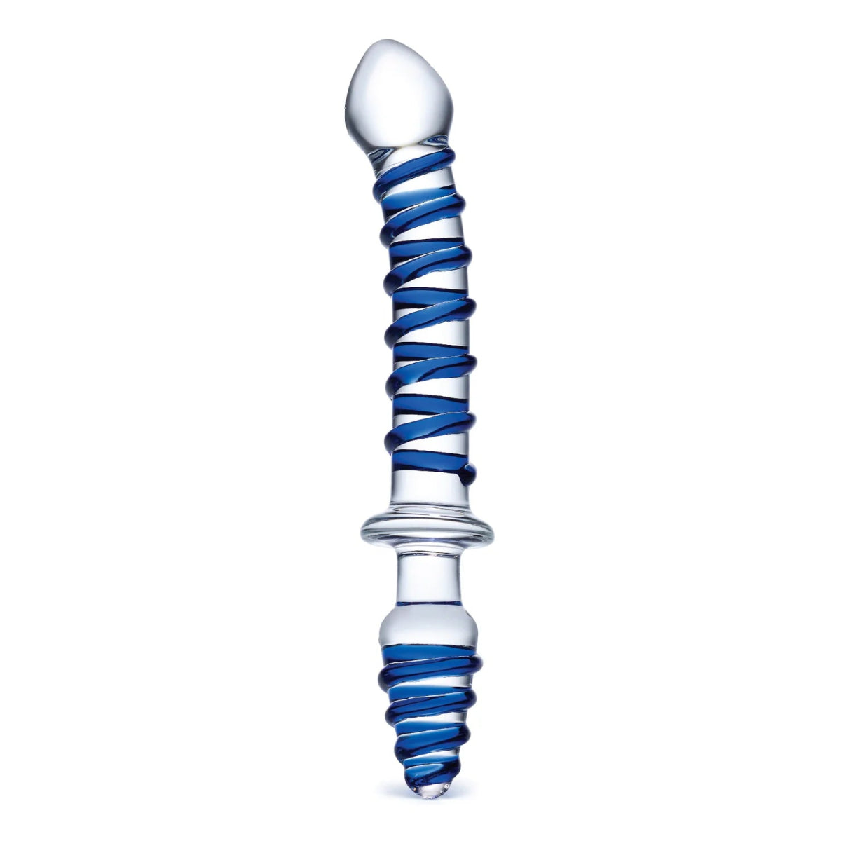 gläs 10" Mr. Swirly Double Ended Glass Dildo & Butt Plug - Rolik®