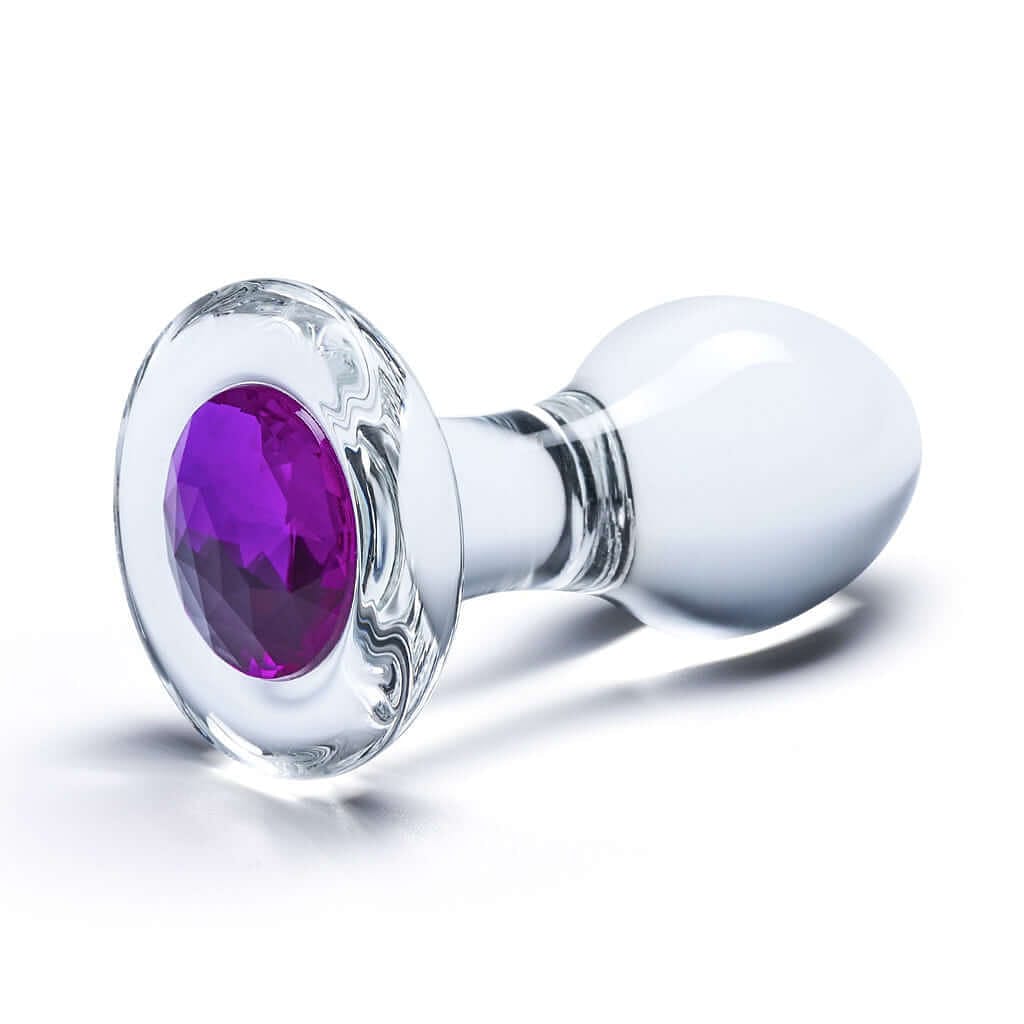 gläs 3.5" Bling Bling Glass Butt Plug - Rolik®