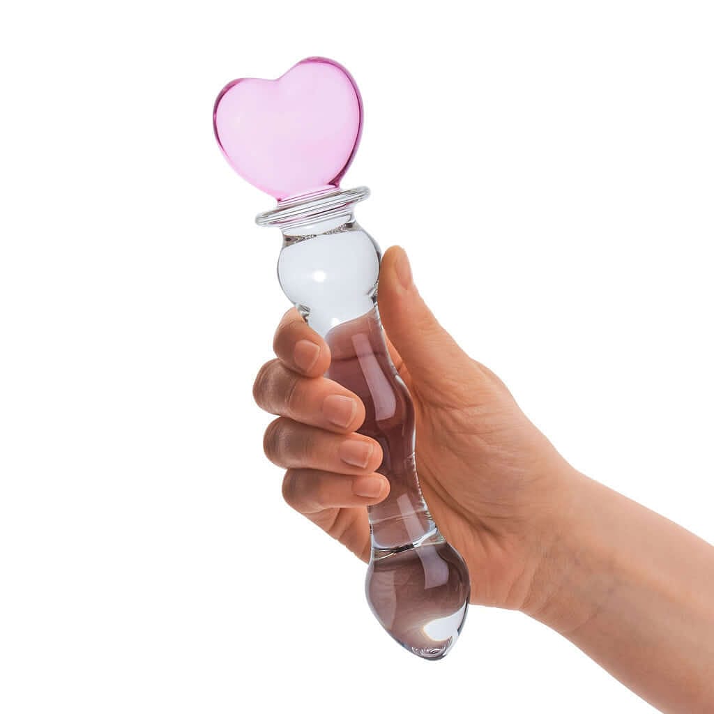 gläs 8&quot; Sweetheart Glass Dildo - Rolik®