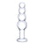 Gläs 7.25" Glass Beaded Butt Plug - Rolik®